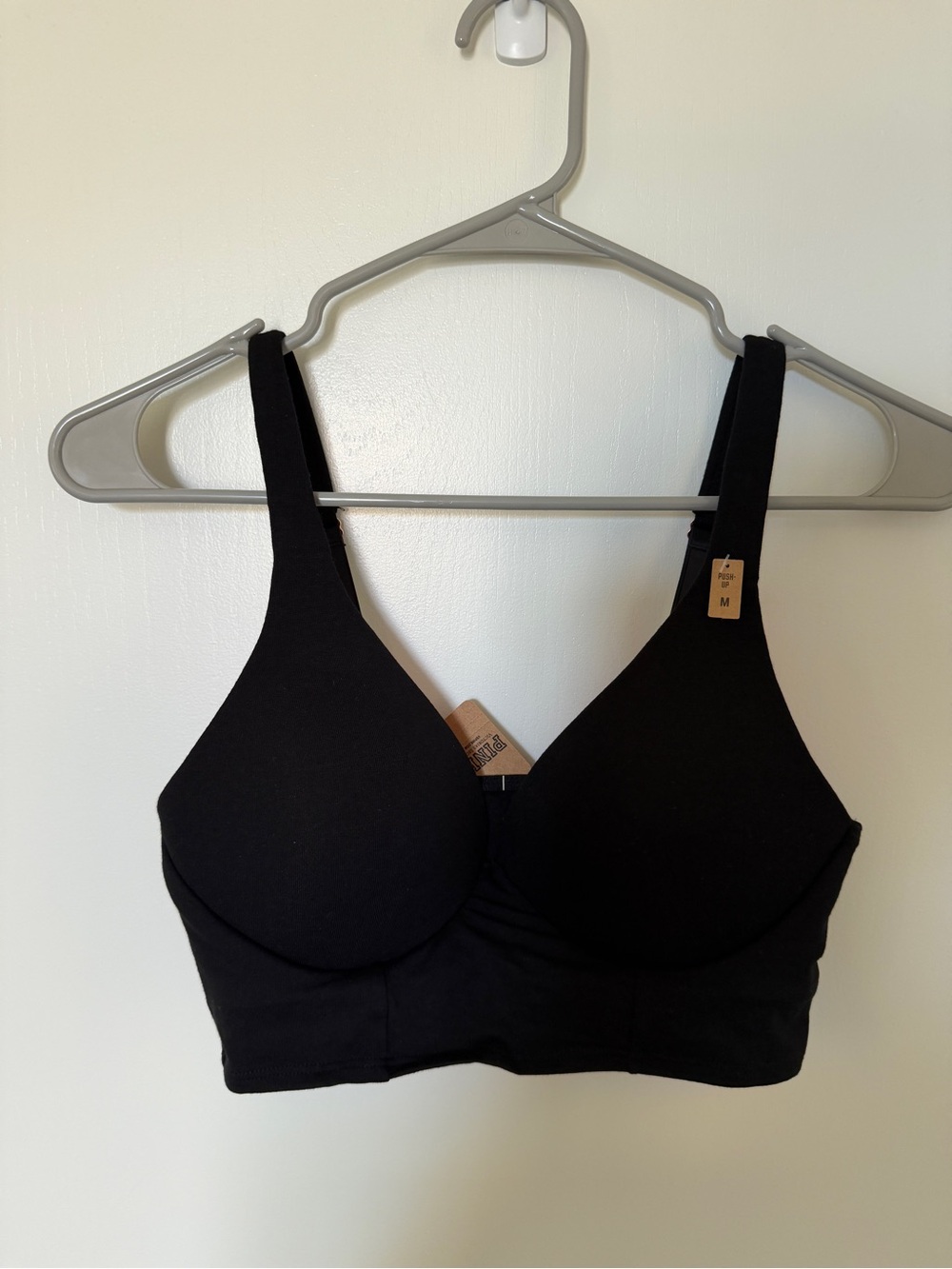 Brand New Women’s PINK Black Push Up Bra